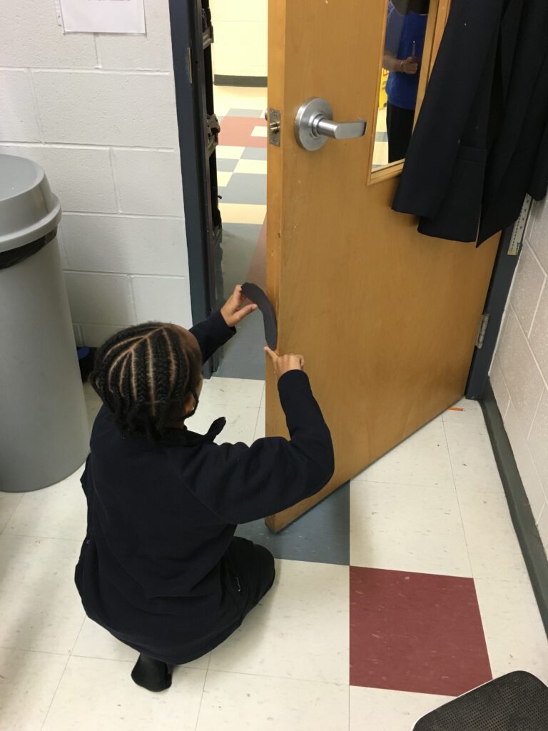 How big is our classroom door?