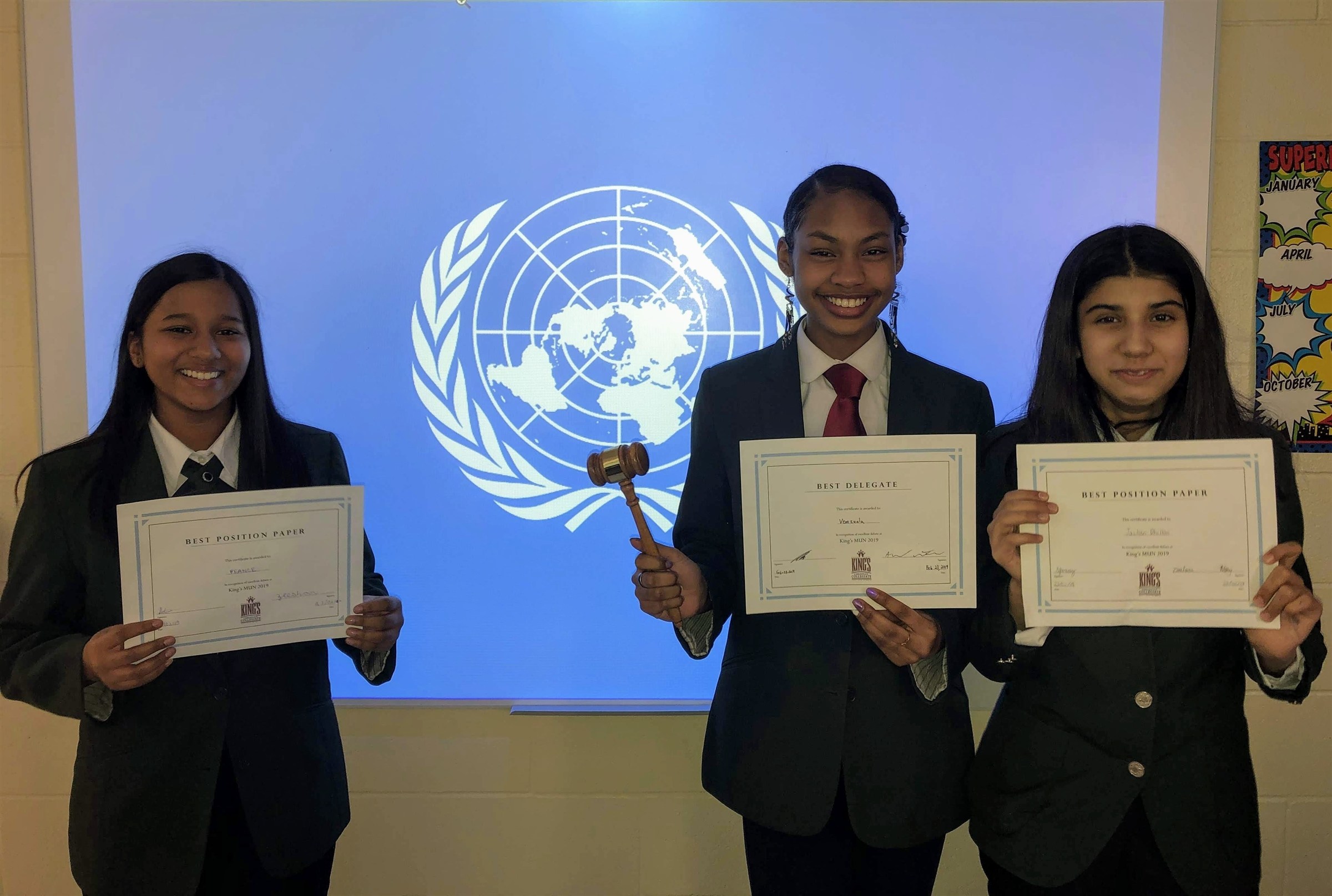 Multiple Wins At Model United Nations Conference - Rowntree Montessori ...